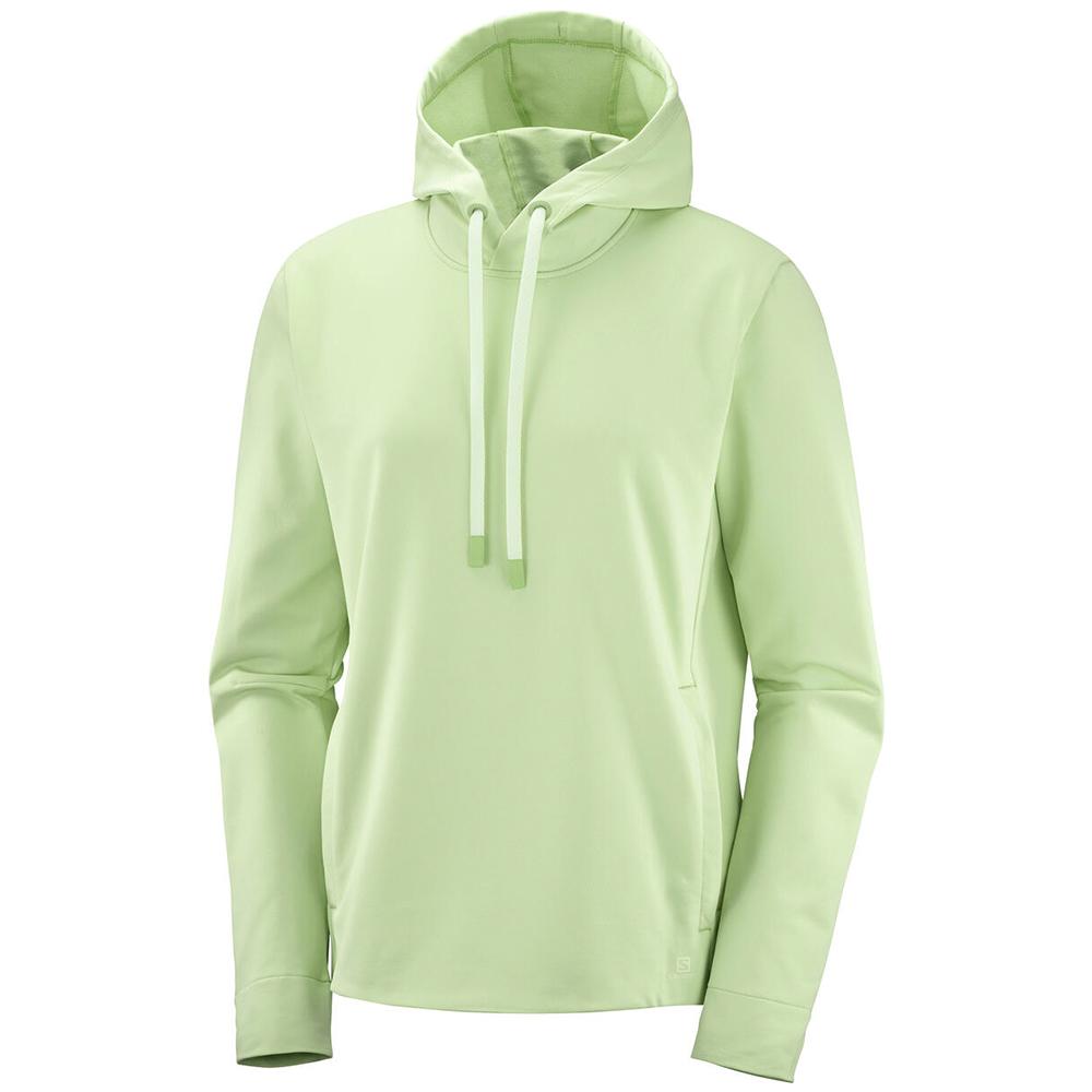 Salomon COMET MID W Sudadera Mujer - Verde Claro - Colombia (16859-ZLEO)